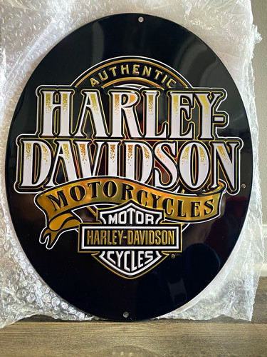 Harley davidson authentic oval - authentic,
